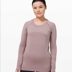 Lululemon Swiftly Tech 2.0 Violet Verdana shirt